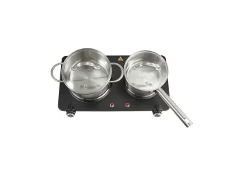 Kookplaat Inventum elektrisch 2 zones zwart - 5