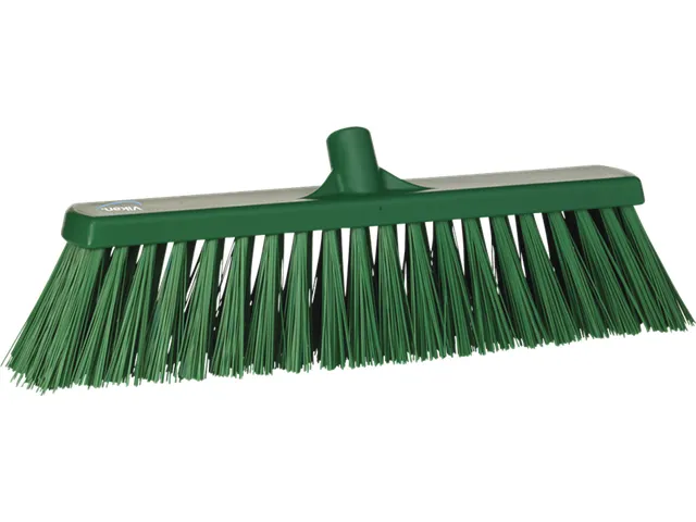 Hygiene 2920-2 Brede Bezem Groen 47cm harde vezels 530mm