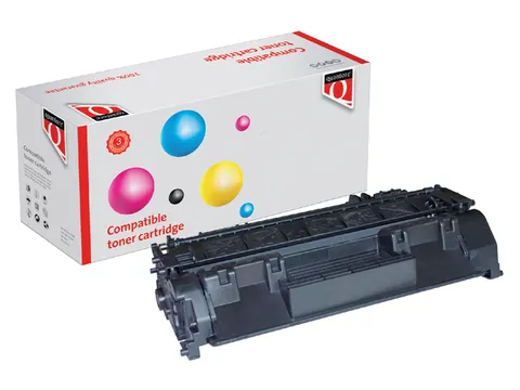 Tonercartridge Quantore alternatief tbv HP CF280A 80A zwart