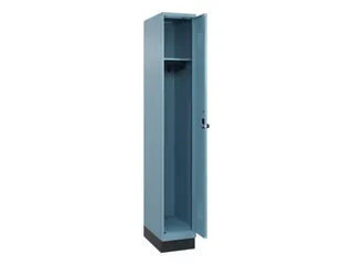 locker,HxBxD 1950x300x500mm,1vak,vak B 300mm,draaigrendel,sokkel - 2