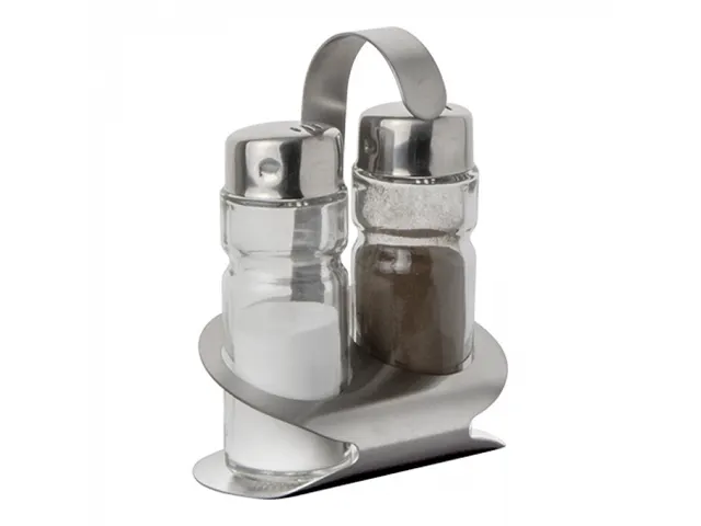 Menage rvs 2-delig peper/zout