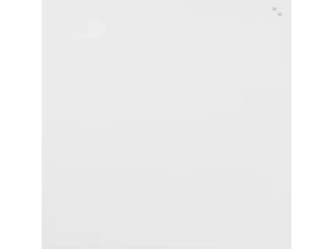 Glasmagneetbord Naga 100x100cm Pure White