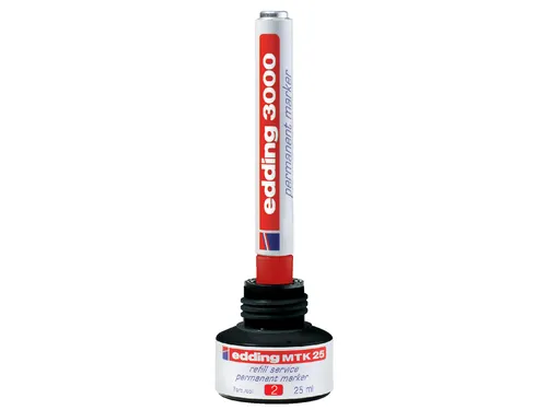 Viltstift edding 3000 rond rood 1.5-3mm