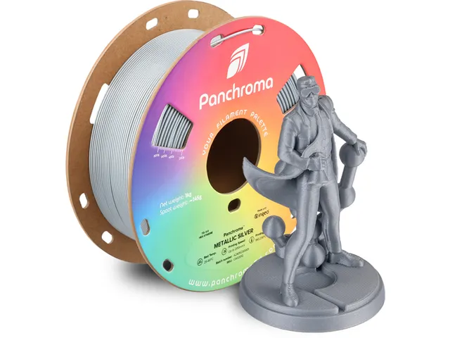 PLA Metallic 1,75mm zilver 1kg Panchroma 3D Filament