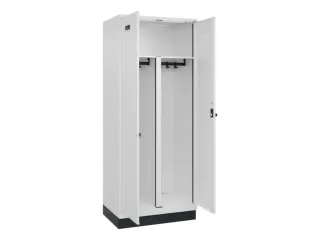 PBM-locker,HxBxD 1950x800x500mm,2vak,vak B 400mm,draaigrendel - 1
