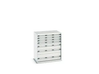 ladekast,HxBxD 1200x1050x750mm,7lade(n),lade voor zware lasten - 7