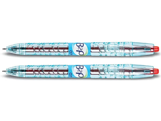 Gelschrijver Pilot B2P Gel 0.7 Begreen Medium punt Rood