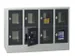 armoire multicases,HxlxP 855x1200x500mm,RAL7035,face avant RAL7016