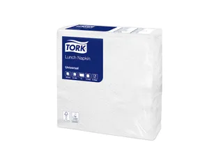 Tork 509335 Lunchservet wit 1-Laags Wit - 1