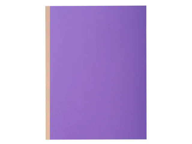 Dossiermappen balg en linnen rug ROCK''S 320g/m2 24x32cm Assorti