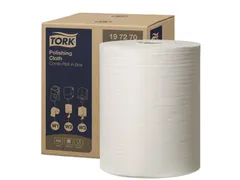 Reinigingsdoek Tork W1-W2-W3 Premium 1-laags 450 vel wit 197270