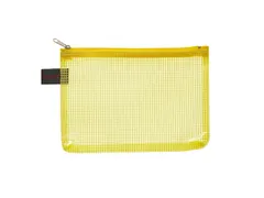 Ritszak Foldersys A6 PVC transp geel