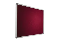 Prikbord 90x180cm Donkerroze Accent Softline Profiel 16mm