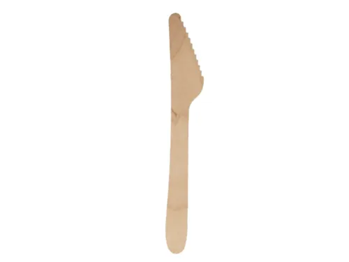 Mes IEZZY 160mm hout 100 stuks