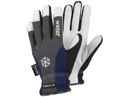Tegera 295 koudebestendige handschoenen, wit/grijs/blauw, maat 11