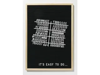 Letterbord set Naga letters encijfers 149st. - 2