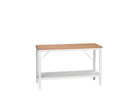 werkbank,HxBxD 780-930x1500x600mm,multiplexblad,4voeten