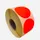 Etiket Rond Fluor Rood 50mm Op rol 2000 Stuks