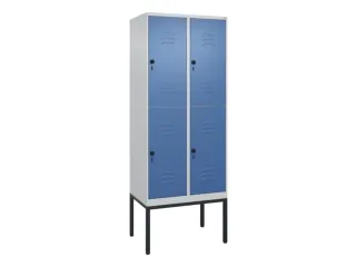 dubbeldekse locker,HxBxD 2120x800x500mm,2x2vak.,vak B 400mm - 1