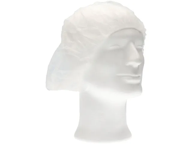 Haarnet CMT bouffant non-woven XL 58cm PP wit