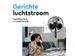 Statiefventilator BRASQ F300 Ø 40cm zwart