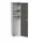 Lockerkast 2000x525x550mm 2 vakken, vleugeldeur, RAL7035 + RAL7016