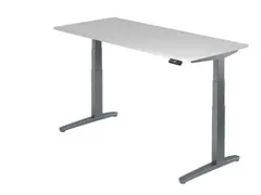 bureau assis-debout à régl. de haut. élec. HxlxP 650-1290x1800x800m