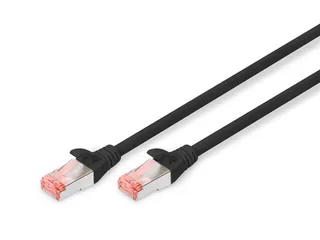 Digitus Cat 6 Patch Cable 0.5M zwart - 1