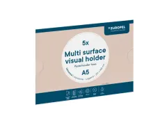 Posterhouder Sleeve A5 Multi-Surface Liggend Acryl set van 5 stuks