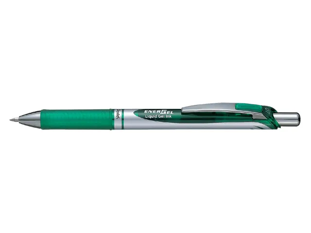 Gelschrijver Pentel Energel BL77 groen 0.35mm
