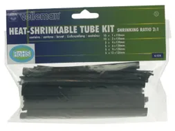 Set Thermische Krimpkousen - 40 Stuks - Zwart