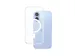PanzerGlass HardCase Transparent w. White MagSafe iPhone 16, Hoes,