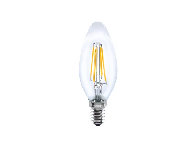 Ledlamp Integral E14 2700K warm wit 4W 470lumen