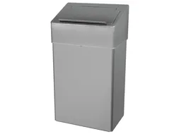 Hygiënebak 18 Liter RVS met anti-fingerprint coating