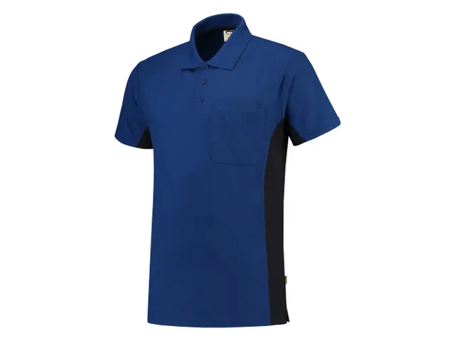 Tricorp TP2000 202002 Bicolor polo, korenblauw/marineblauw, maat 5XL