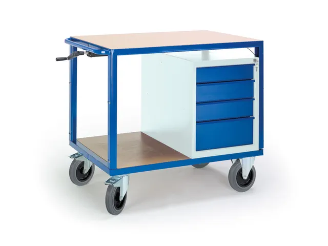 kastwagen,draagverm. 400kg,laadvl. LxB 1090x700mm