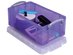 Opbergdoos 9 Liter Paars Transparant