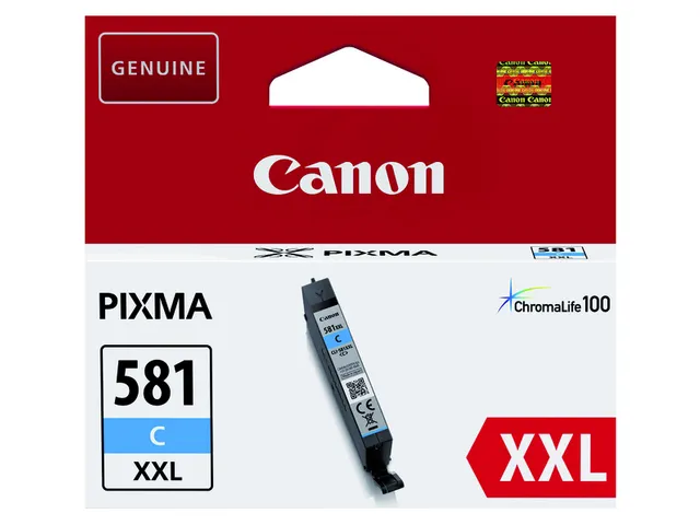 Inktcartridge Canon CLI-581XXL Cyaan EHC