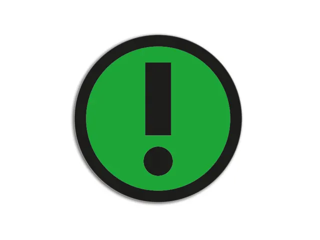 Impressiemagneetfolie Info Groen Ø50mm x 0,85mm