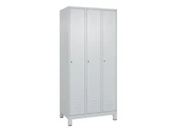 locker voor scheiding van kleding,HxBxD 1950x900x500mm,3vak