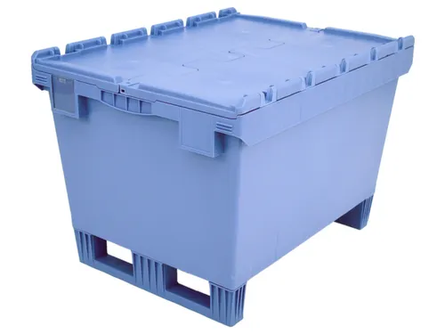 Herbruikbare Stapelbak Grote Capaciteit 553x800x600mm 147l Deksel