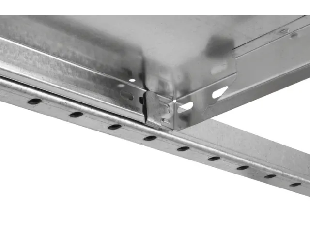 Rayonnage D'angle Hxlxp 2000X1360/1415X435Mm Charge Maxi/élément 900