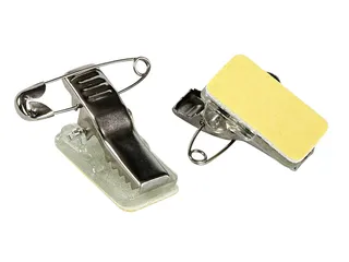 Clip met speld Europel zelfklevend voor badges - 4