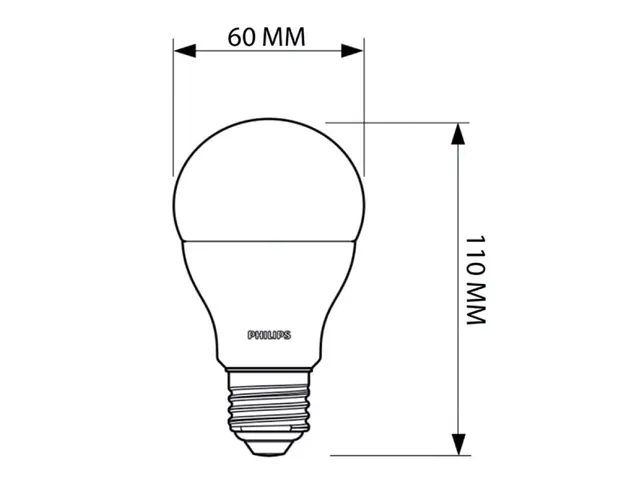 Ledlamp Philips CorePro LEDbulb E27 13.5W=100W 1520Lumen 2700K