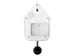Wandklok NeXtime Twitter 21,5x41,5 cm wit