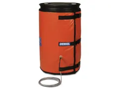 Verwarmingsmantel,V. 200L Vat,Buiten Glasvezel/Silicone,Oranje