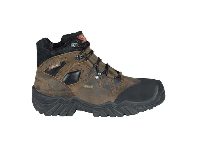 Cofra New Jackson hoge S3 veiligheidsschoenen, bruin, maat 39, per paa