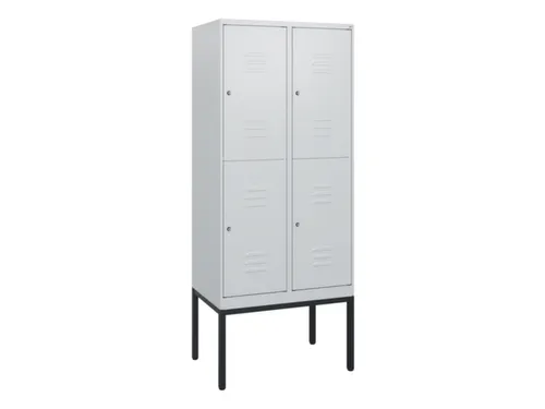 dubbeldekse locker,HxBxD 1950x800x500mm,2x2vak.,vak B 400mm