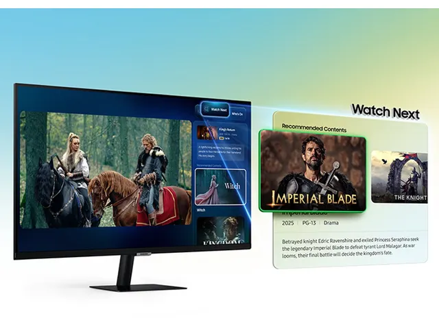 LS32FM702UUXEN 32 inch 4K UHD monitor VA HDR10 USB-C 65W speakers HAS