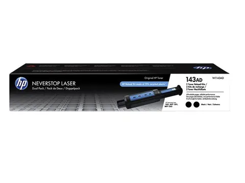 W1143AD HP 143AD Neverstop toner (2 stuks)